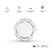 Đèn downlight LED Nanoco φ110 9W viền vàng/ trắng/ bạc (ánh sáng trắng/ trung tính/ vàng)