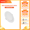 Đèn downlight LED Nanoco φ110 9W 3 màu model: NSD09CS110/ NSD09CG110/ NSD09CW110 - viền vàng/ trắng/ bạc