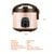 Nồi Cơm Điện Nắp Gài Nanoco NRC1860P 1.8L Màu Hồng - Công Suất 700W, Lòng Nồi Chống Dính, Nắp Trong Tháo Rời
