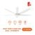 Quạt Trần Nanoco BLDC 5 Cánh 150cm Có Remote, Đảo Chiều, 9 Cấp Gió, Tiết Kiệm Điện NCF6051
