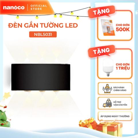 Đèn gắn tường LED IP65 Nanoco Stella Series - ánh sáng 3000K, công suất 2W/4W/6W/8W/2X5W model NBLS*