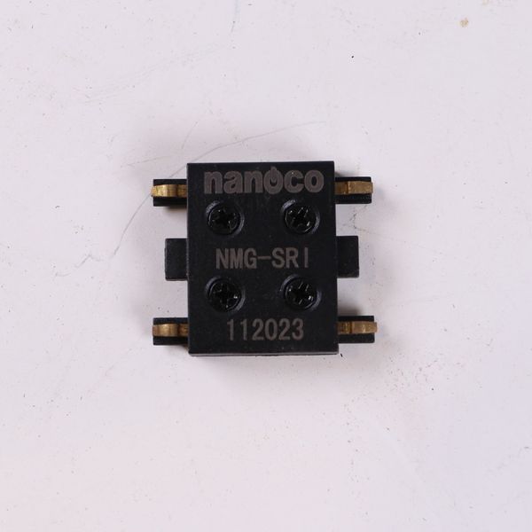 Khớp nối thanh ray đèn nam châm lắp nổi màu đen Nanoco model NMG-SRx