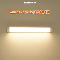 Đèn LED Bán Nguyệt Oval Nhựa Nanoco 1.2m 50W Ánh Sáng 3000K/4000K/6500K
