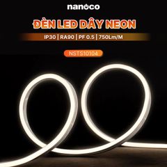 Đèn LED dây Neon Nanoco 1010 Side Bend 7W/m DC24V IP65 120 LED/m CRI Ra90 - LED Neon trang trí NSTS1010*