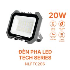 Đèn pha LED Nanoco - Tech Series 10W/ 20W/ 30W - ánh sáng trắng/ vàng/ trung tính