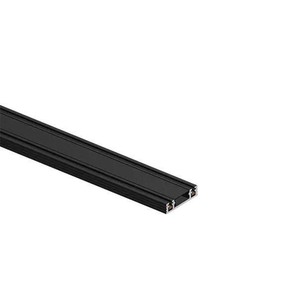 Thanh ray nam châm lắp nổi siêu mỏng đen Nanoco dài 1m và 1m5 model NMG-SR1x