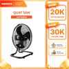 Quạt sàn bạc đạn màu đen Nanoco công suất 47W/ 65W model NKF1*80K