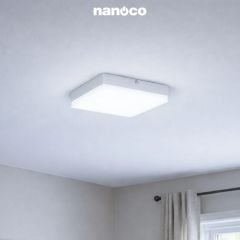 ĐÈN LED ỐP TRẦN NỔI NANOCO NANCY – ĐÈN LED PANEL TRÒN, VUÔNG CẢM BIẾN