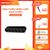 Đèn chiếu điểm lưới nam châm màu đen Nanoco công suất 6W/12W, ánh sáng 3000K/4000K