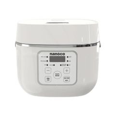 Nồi cơm điện tử Nanoco Model NRC1202BE, 1.2L, màu begie