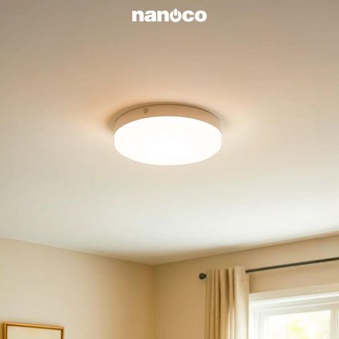 Đèn LED Panel Ốp Trần Nổi Tròn 22W Nancy Series Nanoco