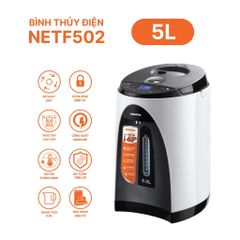 Bình thủy điện Nanoco, Model NETF502 5.0L, màu trắng
