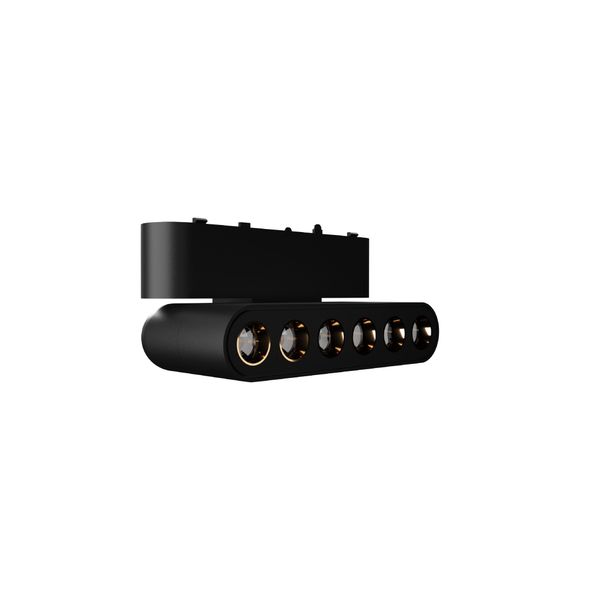 Đèn chiếu điểm gập nam châm màu đen Nanoco công suất 6W/12W, ánh sáng 3000K/4000K