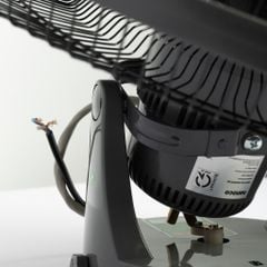 Quạt đảo bạc đạn công suất 65W Nanoco model NOF185**GR màu ghi, đường kính cánh 45cm