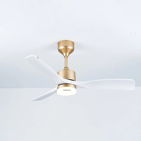 Quạt trần 3 cánh Nanoco Model NCF5231 động cơ DC, đèn LED, remote