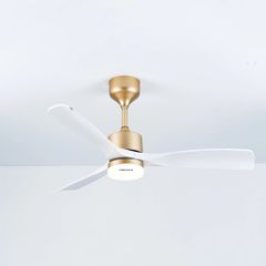 Quạt trần 3 cánh Nanoco Model NCF5231 động cơ DC, đèn LED, remote