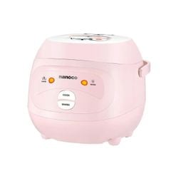 Nồi Cơm Điện Nắp Gài 1.0L 350W Màu Hồng Lòng Nồi Chống Dính Maifanite Nắp Tháo Rời