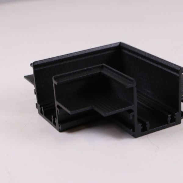 Khớp nối thanh ray đèn nam châm lắp nổi màu đen Nanoco model NMG-SRx