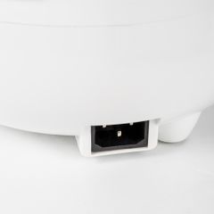 Nồi cơm điện 0.8L Nanoco model NRC0801W màu trắng-cam, công suất 250W