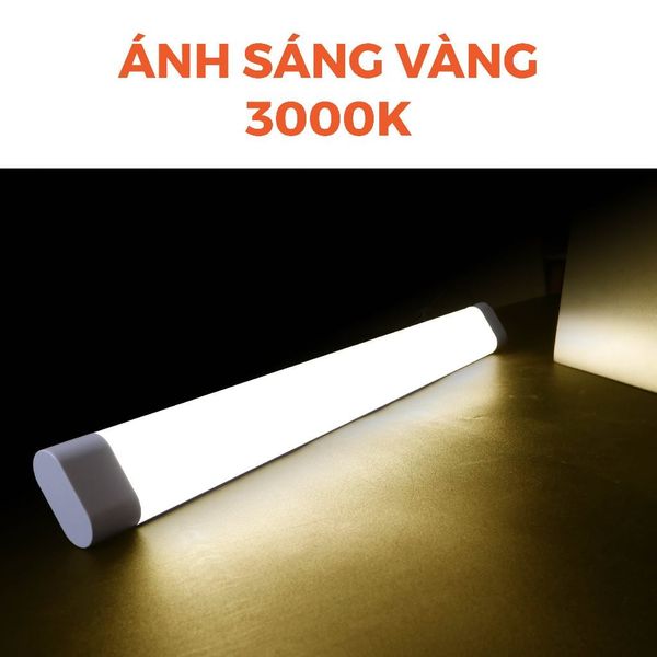 Đèn LED bán nguyệt Oval 0.6m/1.2m 20W/40W/ 60W Nanoco 3 chế độ màu