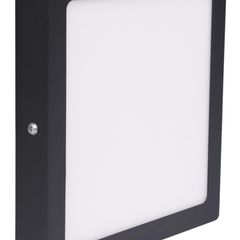 Đèn Panel LED ốp trần nổi vuông Nanoco 4 chế độ màu, viền trắng/đen