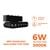 Đèn chiếu điểm gập nam châm màu đen Nanoco công suất 6W/12W, ánh sáng 3000K/4000K
