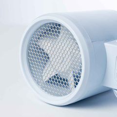 Quạt sạc cầm tay màu tím/xanh động cơ DC Nanoco model NHF3081 lithium 3000mAh công suất 5.8W