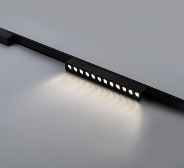 Đèn LED Thanh Ray Nam Châm 48V Chiếu Điểm Vuông 18W Ra90 Nanoco