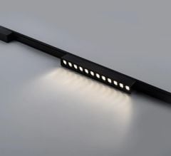 Đèn LED Thanh Ray Nam Châm 48V Chiếu Điểm Vuông 18W Ra90 Nanoco