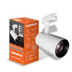 Đèn LED Tracklight Nanoco màu trắng Eira Series 3 chế độ ánh sáng, công suất 10W/20W/30W