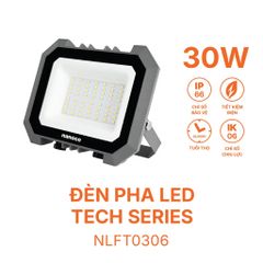 Đèn pha LED Nanoco - Tech Series 10W/ 20W/ 30W - ánh sáng trắng/ vàng/ trung tính