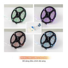 Đèn LED dây đổi màu RGB DC24V Nanoco model NSTID0324C/ NSTID1524C