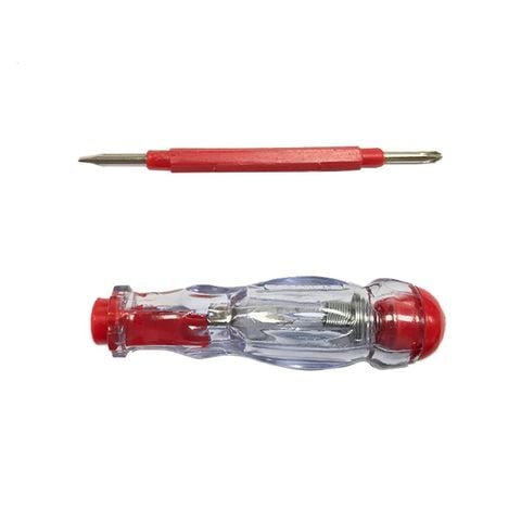 [QUÀ TẶNG] Bút thử điện Nanoco màu đỏ model NEP1502 loại 2 đầu vít tiện lợi