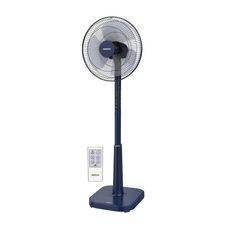 Quạt đứng có remote bạc đạn công suất 50W Nanoco model NSF1641RC màu Ghi/Xám nhạt/Xanh Navy