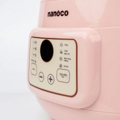 Nồi nấu chậm Nanoco dung tích 2L tiện lợi, công suất 175W