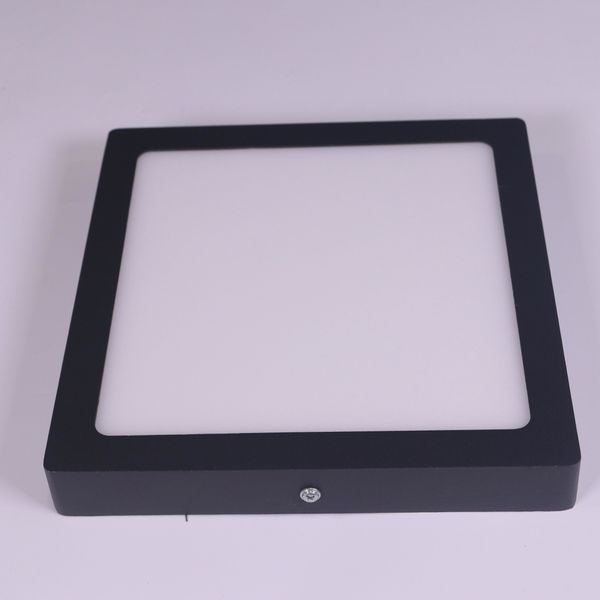 Đèn Panel LED ốp trần nổi vuông Nanoco 4 chế độ màu, viền trắng/đen