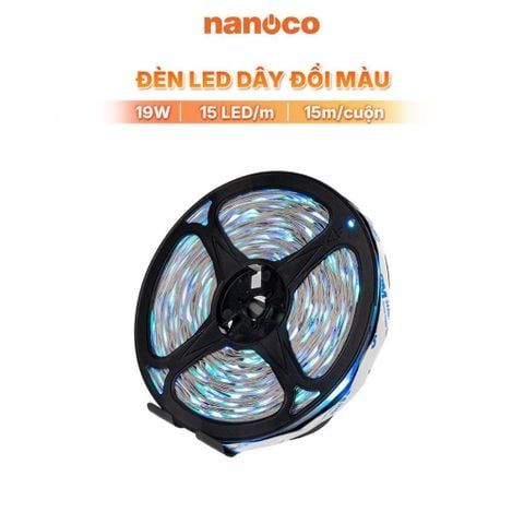 Đèn LED dây đổi màu RGB DC24V Nanoco model NSTID0324C/ NSTID1524C