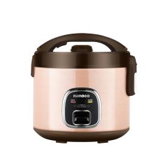 Nồi Cơm Điện Nắp Gài Nanoco NRC1860P 1.8L Màu Hồng - Công Suất 700W, Lòng Nồi Chống Dính, Nắp Trong Tháo Rời