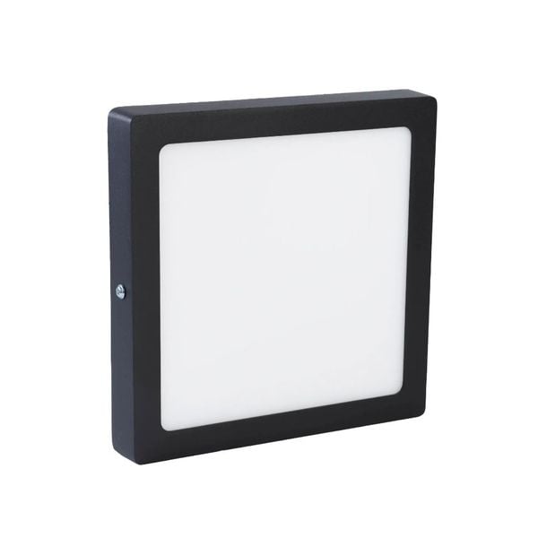 Đèn LED Panel ốp trần nổi vuông Nanoco Màu Đen Hình Vuông NPL18xSB.
