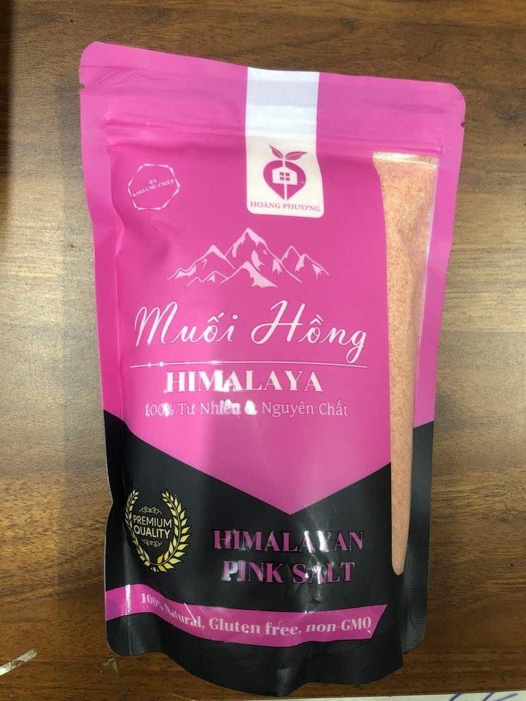 Muối hồng Himalaya dạng mịn (1000 g/ gói) (Đã Bao Gồm VAT)