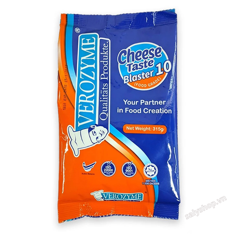 Bột Phô Mai Lắc Verozyme Gói 1Kg Thùng 20 Gói
