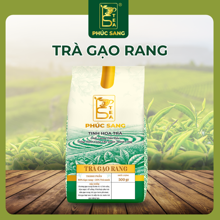 Trà Gạo Rang Phúc Sang (KHÔNG KINH DOANH - KHÔNG ĐƯỢC ORDER)