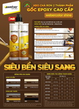 Keo Chà Ron Epoxy 2 Thành Phần Webercolor Shine