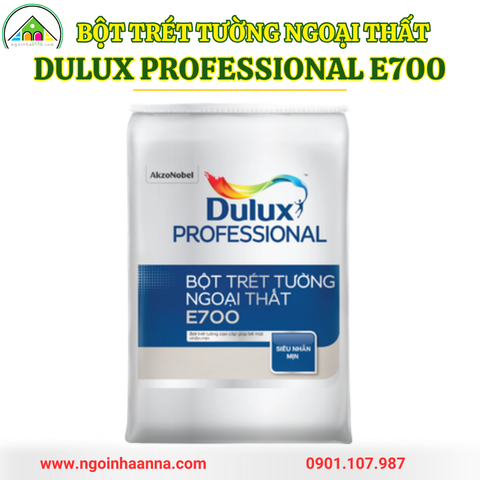 Bột trét tường ngoại thất Dulux Professional E700
