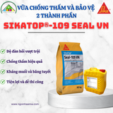 Vữa chống thấm và bảo vệ đàn hồi 2 thành phần SikaTop®-109 Seal VN