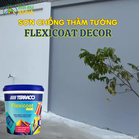 Sơn ngoại thất chống thấm Terraco Flexicoat Decor