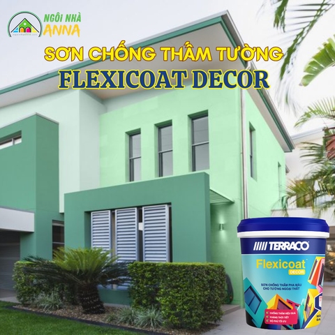 Sơn ngoại thất chống thấm Terraco Flexicoat Decor