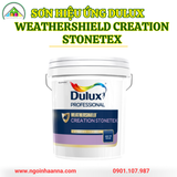 Sơn hiệu ứng Dulux Professional Weathershield Creation Stonetex - 25kg