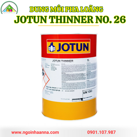 Dung môi pha loãng Jotun Thinner No. 26