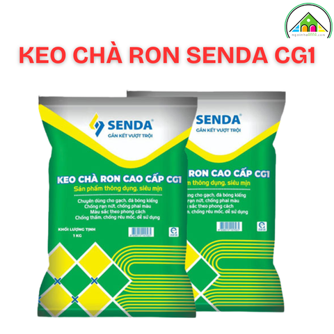 Keo Chà Ron SENDA – Siêu Mịn, Bền Màu, Chống Thấm Tốt